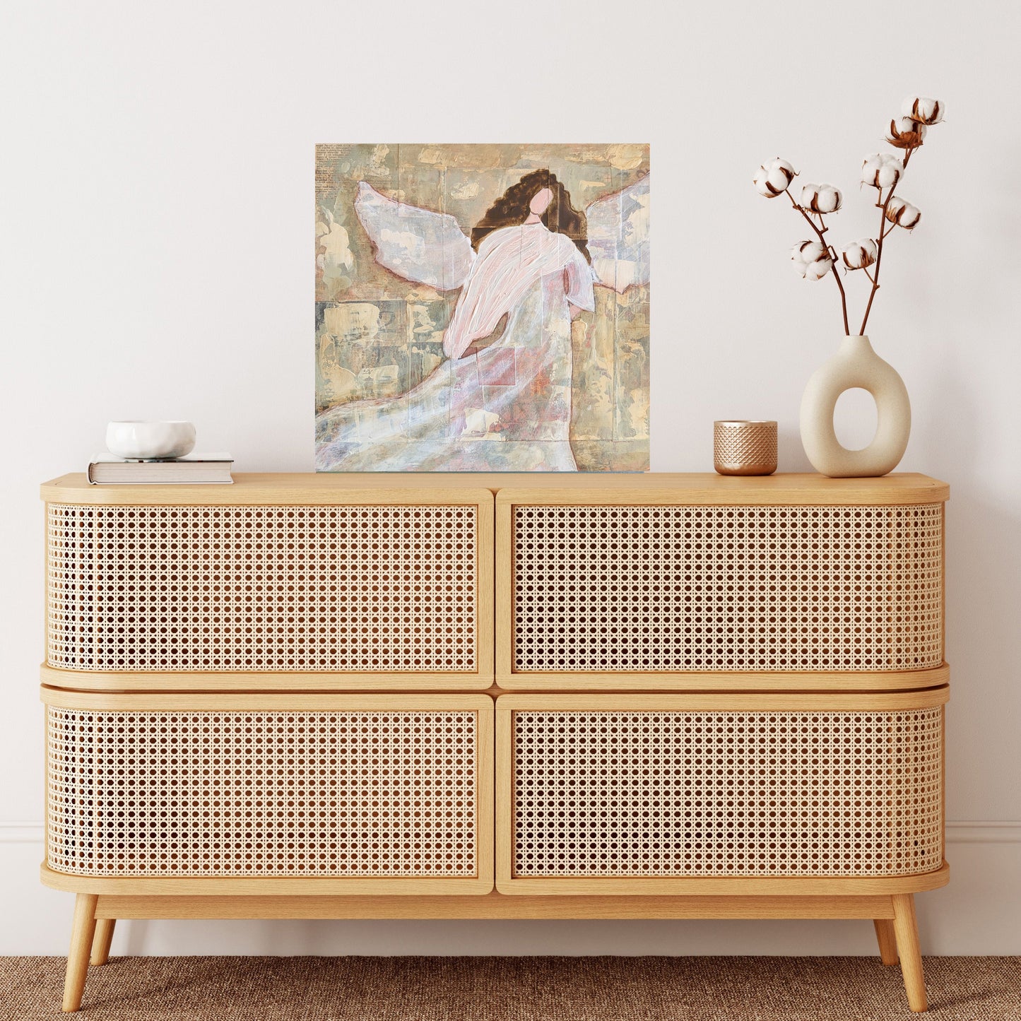 Angel in White Dress