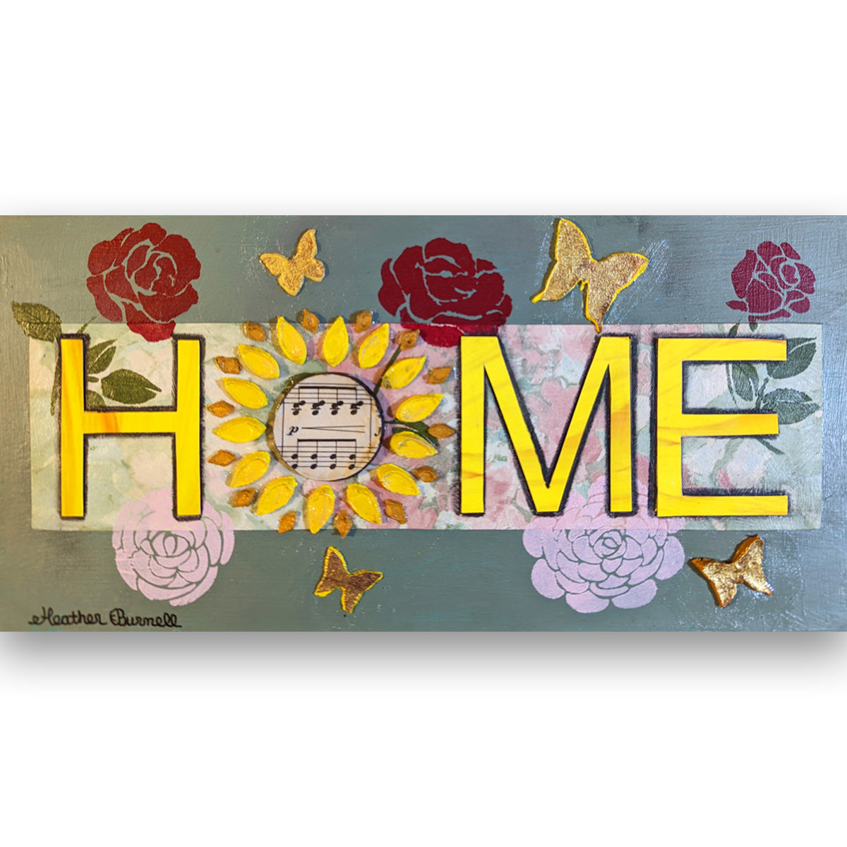 HOME Magnet 3" x 6"