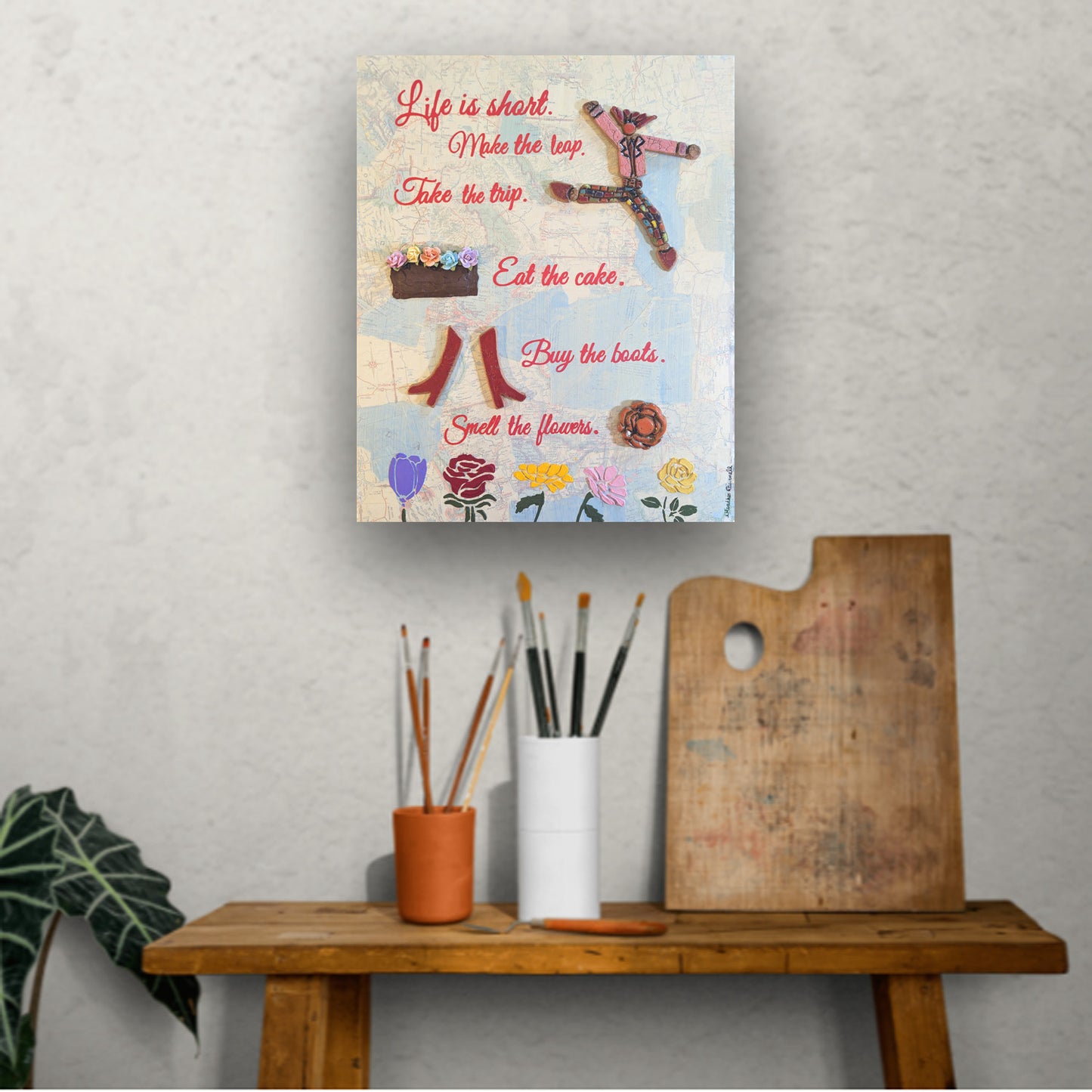 Life is Short Art | Inspirational Art for Those Who Take the Leap