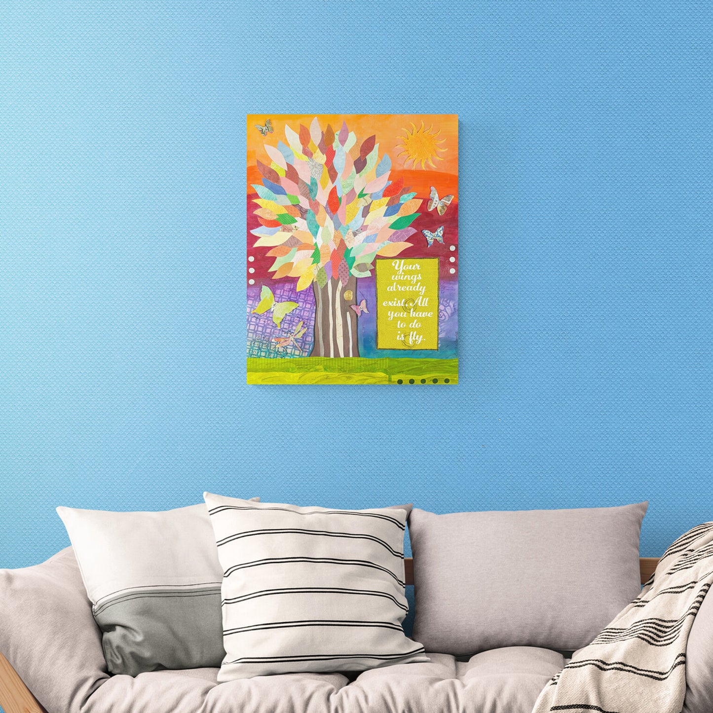 Your Wings Already Exist. 18 x 24 ***Pay What You Want To!