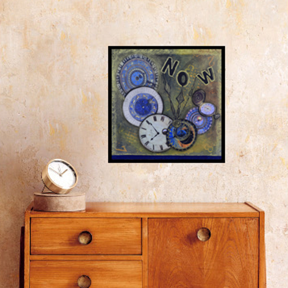 The Time is Now Framed Print