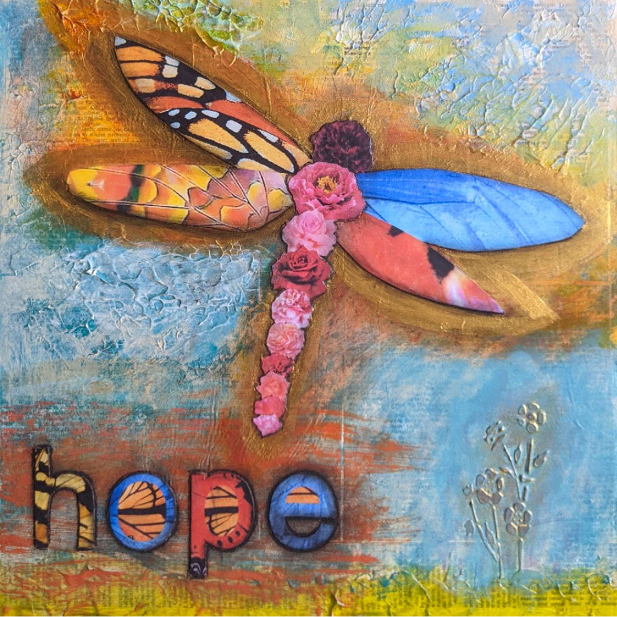 Hope Magnet 4" x 4"