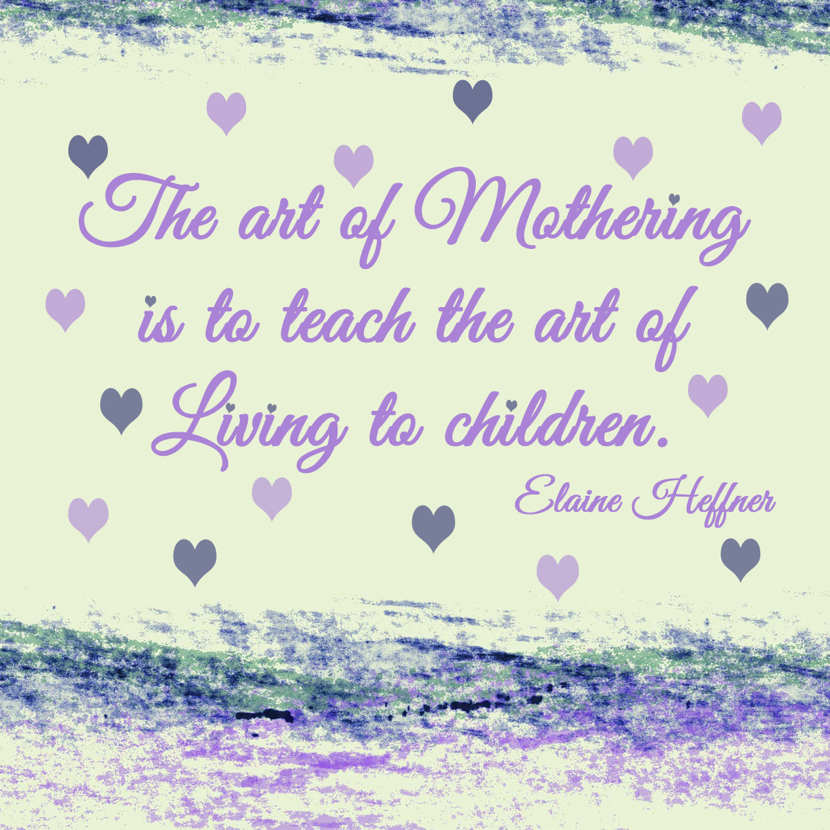 The Art of Mothering Magnet 4" x 4"