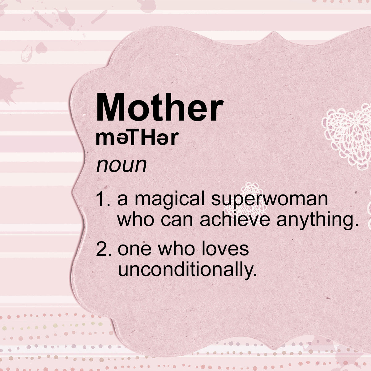 Mother magnet 4" x 4"