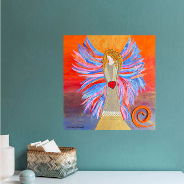 Angel 12 x 12