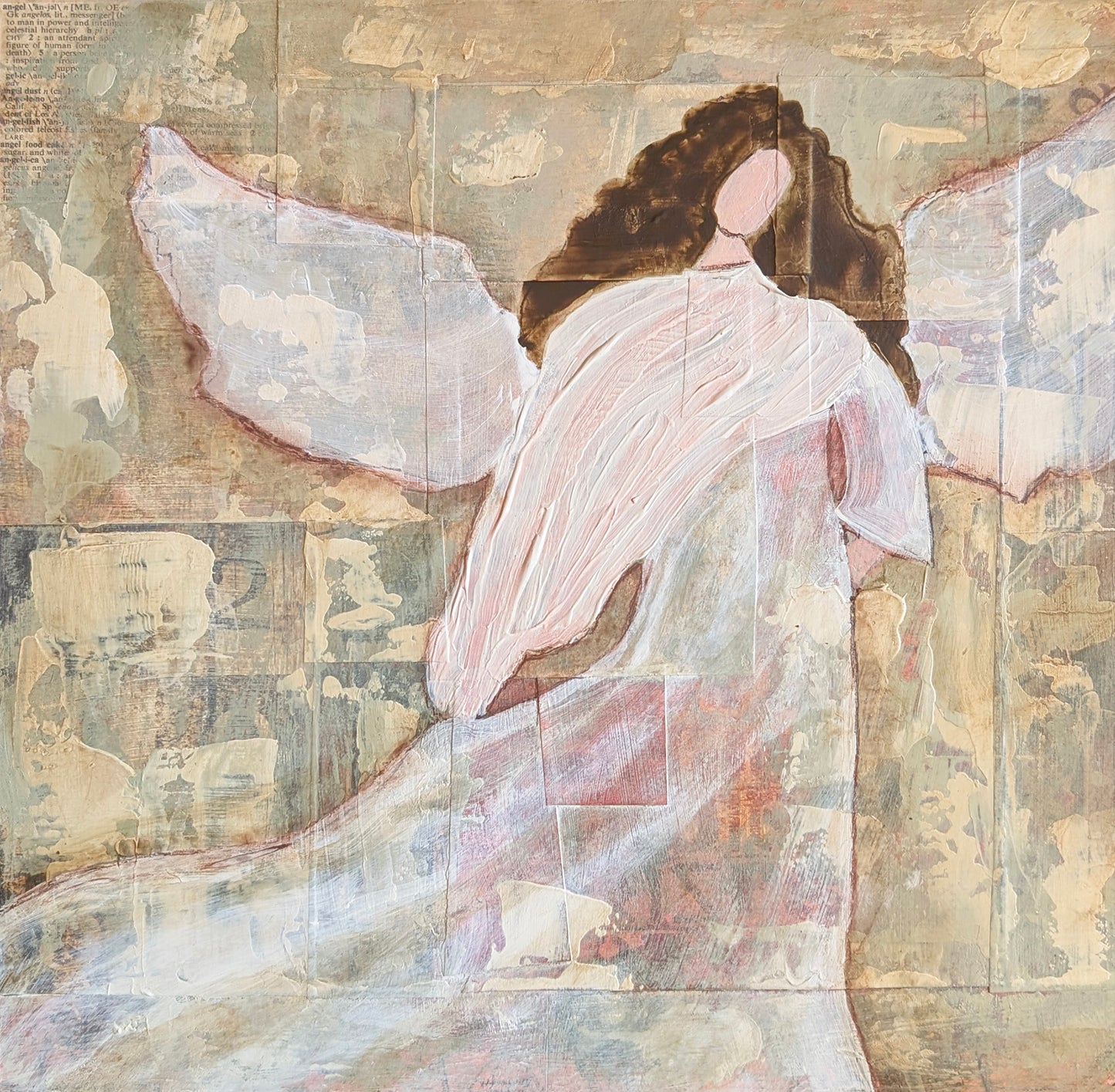 Angel in White Dress