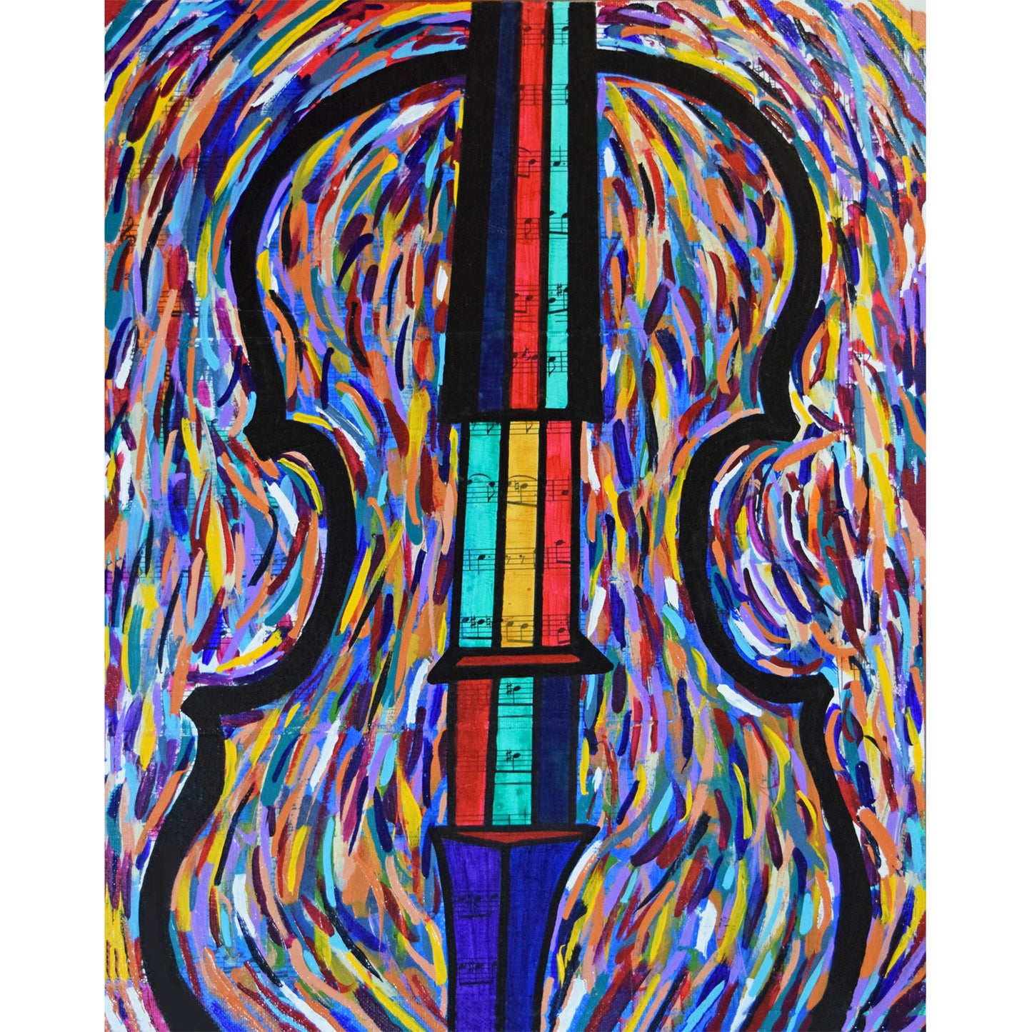 Out of the Chaos and Into the Music - 8"x10" Print