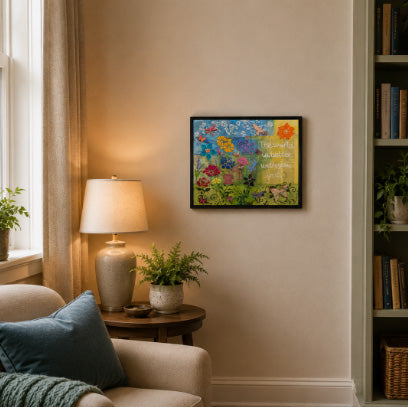 The World is a Better Place with You in it - Silver Frame