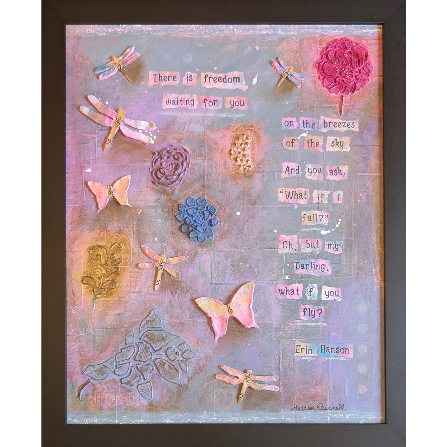 What If You Fly in a Black Frame