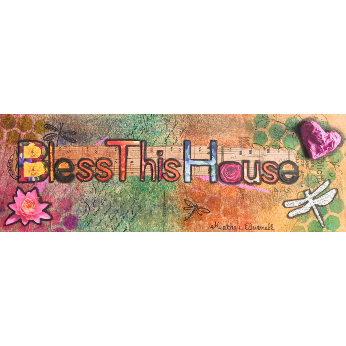 Bless This House Magnet 2" x 6"
